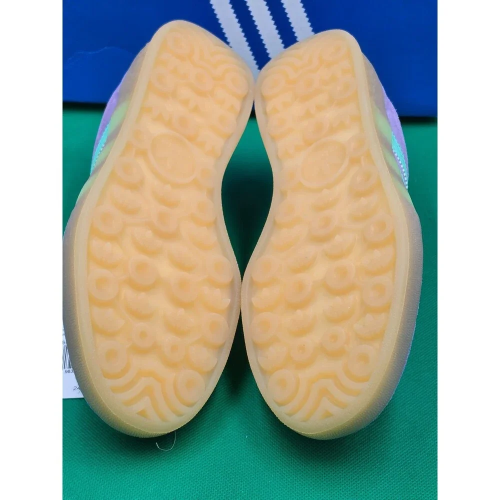 Adidas Gazelle Indoor W Powder Plum Easy Green Gum Women’s 7 IH6801 NWT
